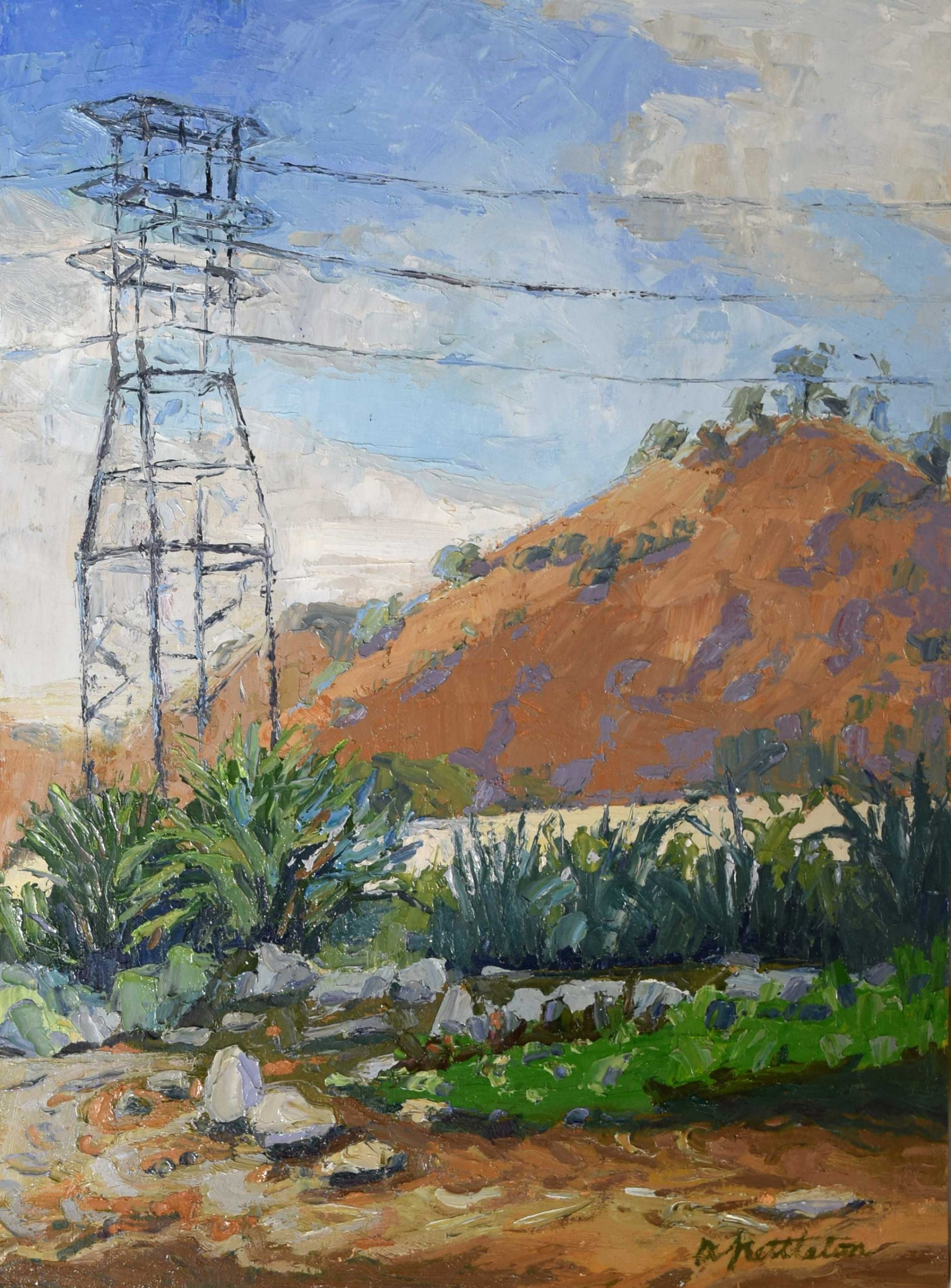 Power Tower on the LA River